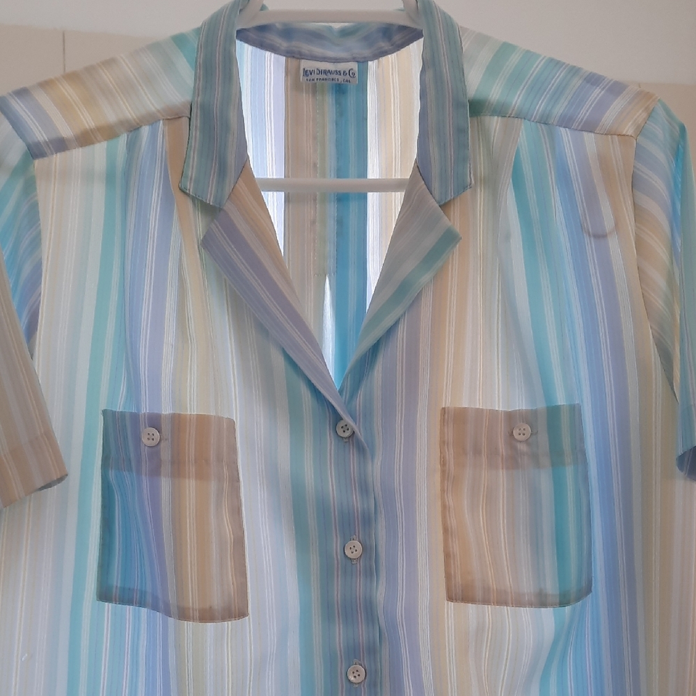 Vintage Levi Strauss Women's Blouse